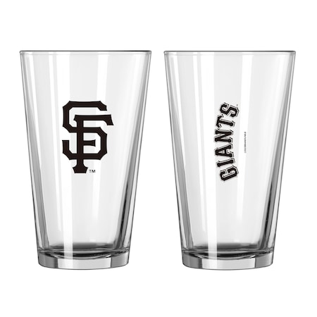 Logo Brands San Francisco Giants 16oz Gameday Pint Glass 525-G16P-1